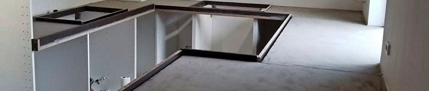 Kan jag platsgjuta en bänkskiva av betong?